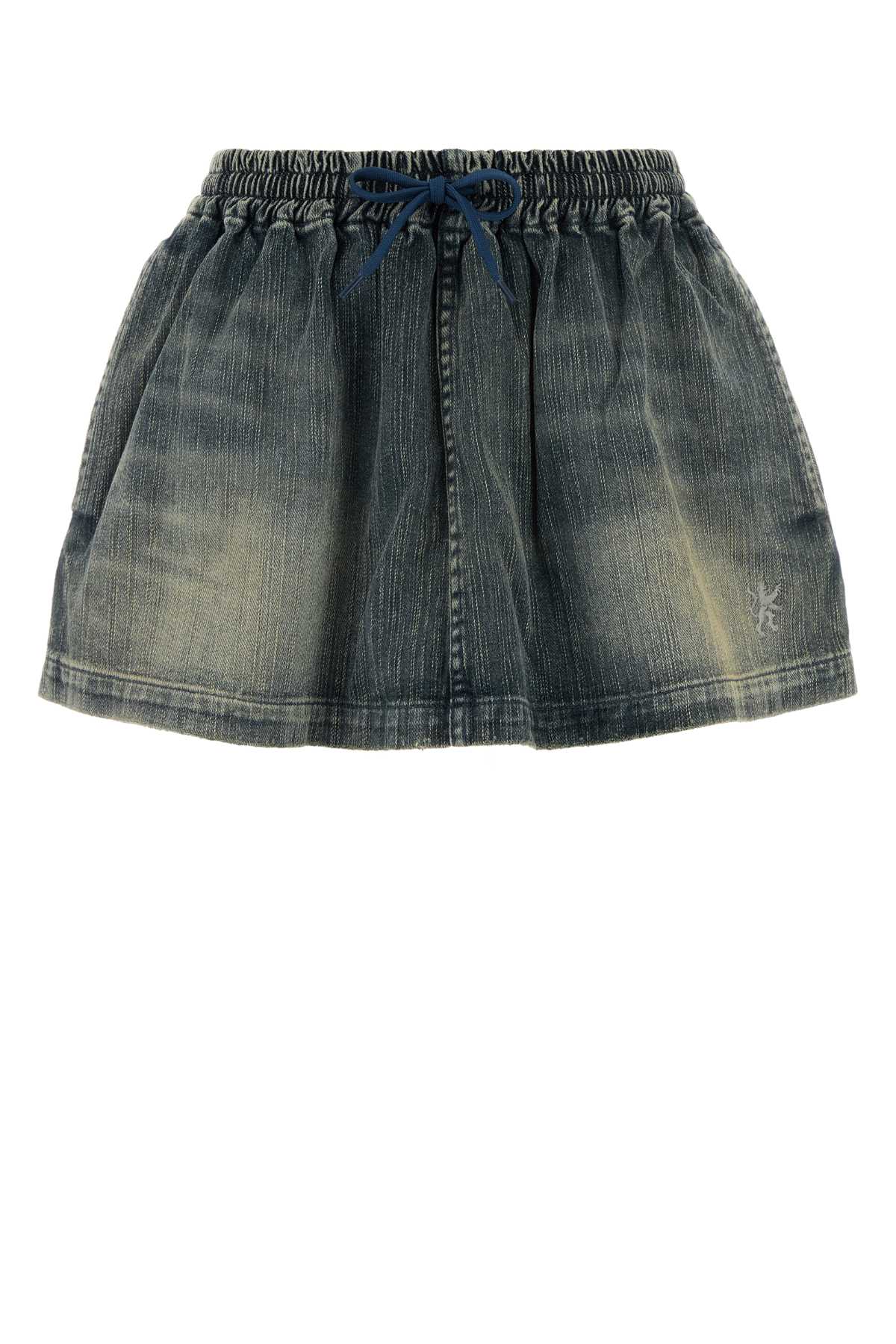 Balenciaga Skirt Mini Skirt — Blue