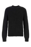 Burberry 100% Cashmere Crew-Neck Sweater — Gray