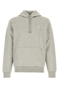 Polo Ralph Lauren Cotton-Blend Hoodie — Gray