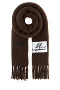 Marni Alpaca Blend Scarf — Brown