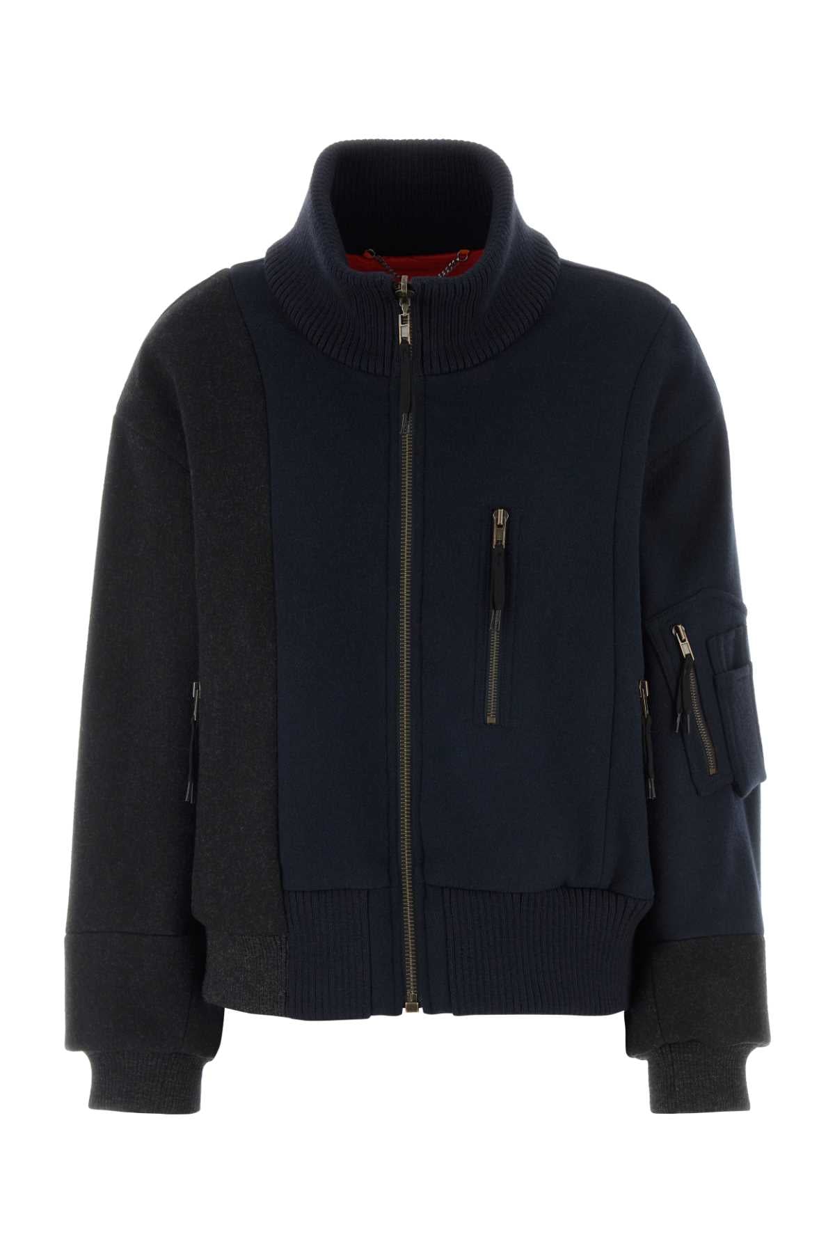 Maison Margiela Bomber Bomber Jacket — Navy