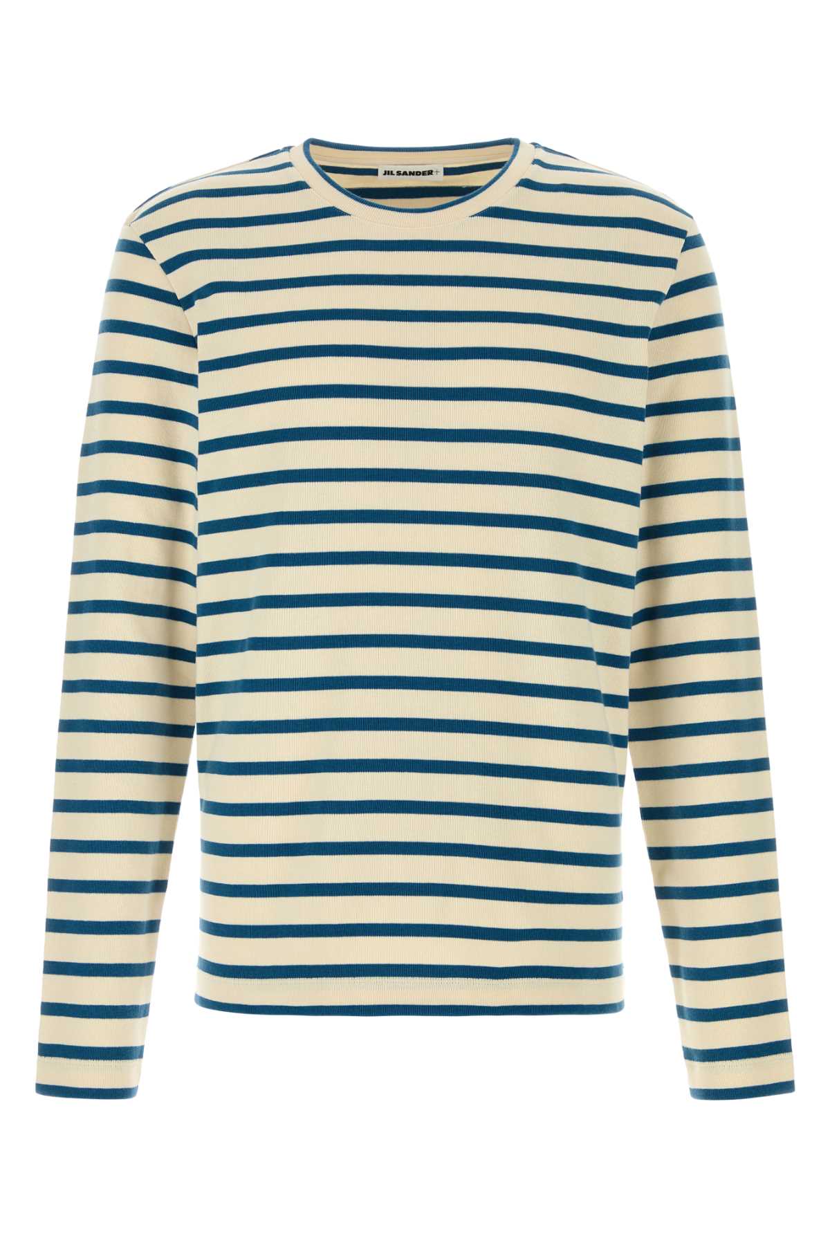 Jil Sander Striped Cotton T-Shirt — Multicolor