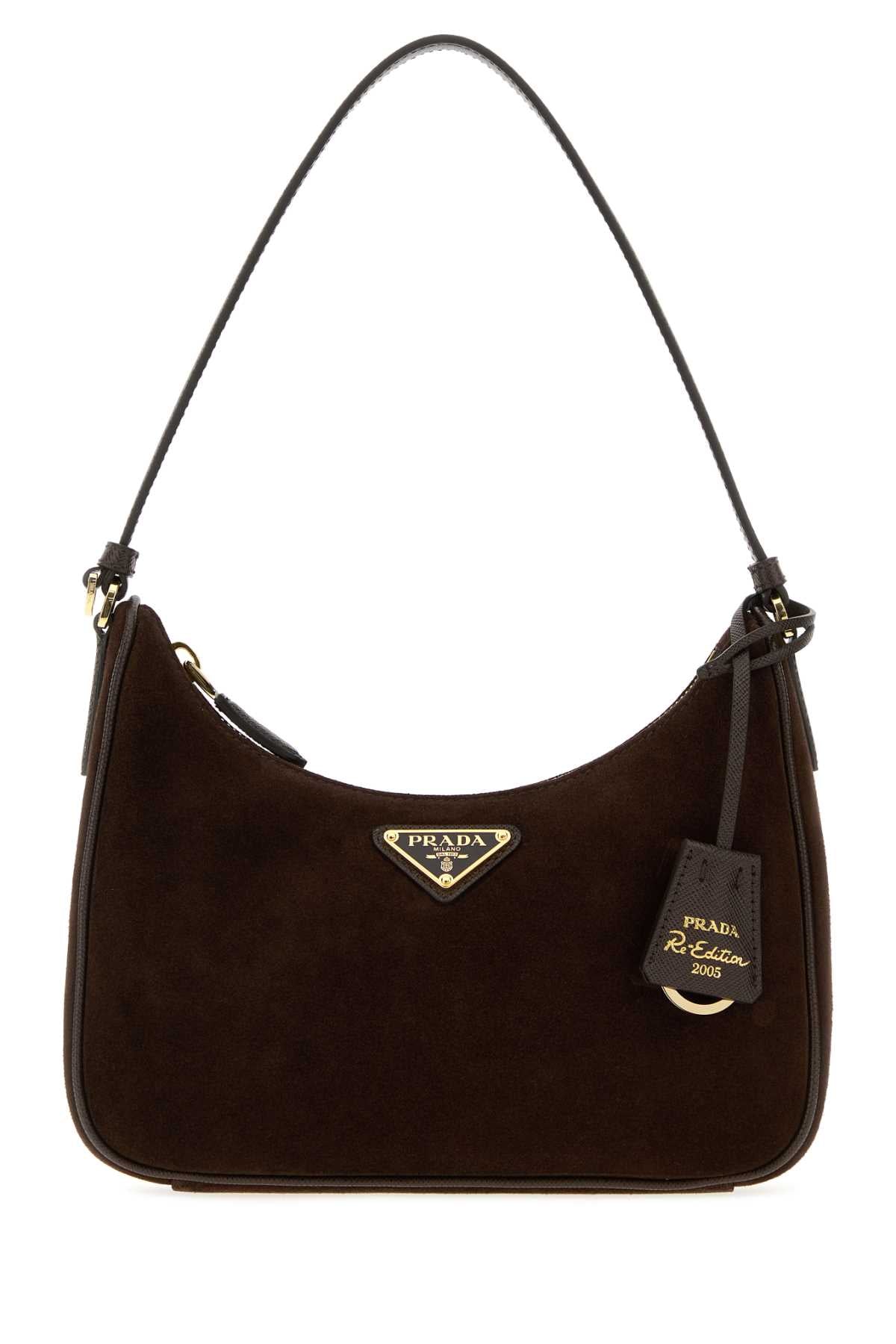 Prada Re-Edition 2005 Shoulder Bag — Brown