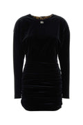 Dolce & Gabbana Drappeggio Dress — Black