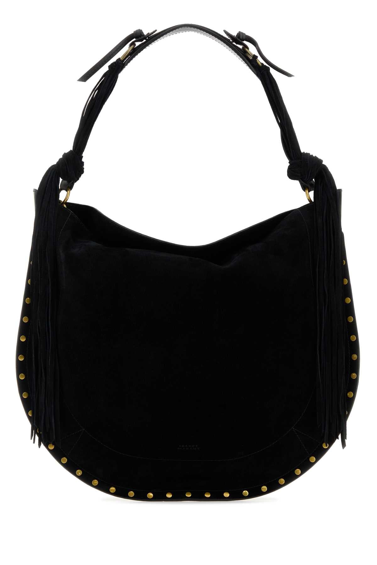 Isabel Marant Oskan Hobo Bag — Black