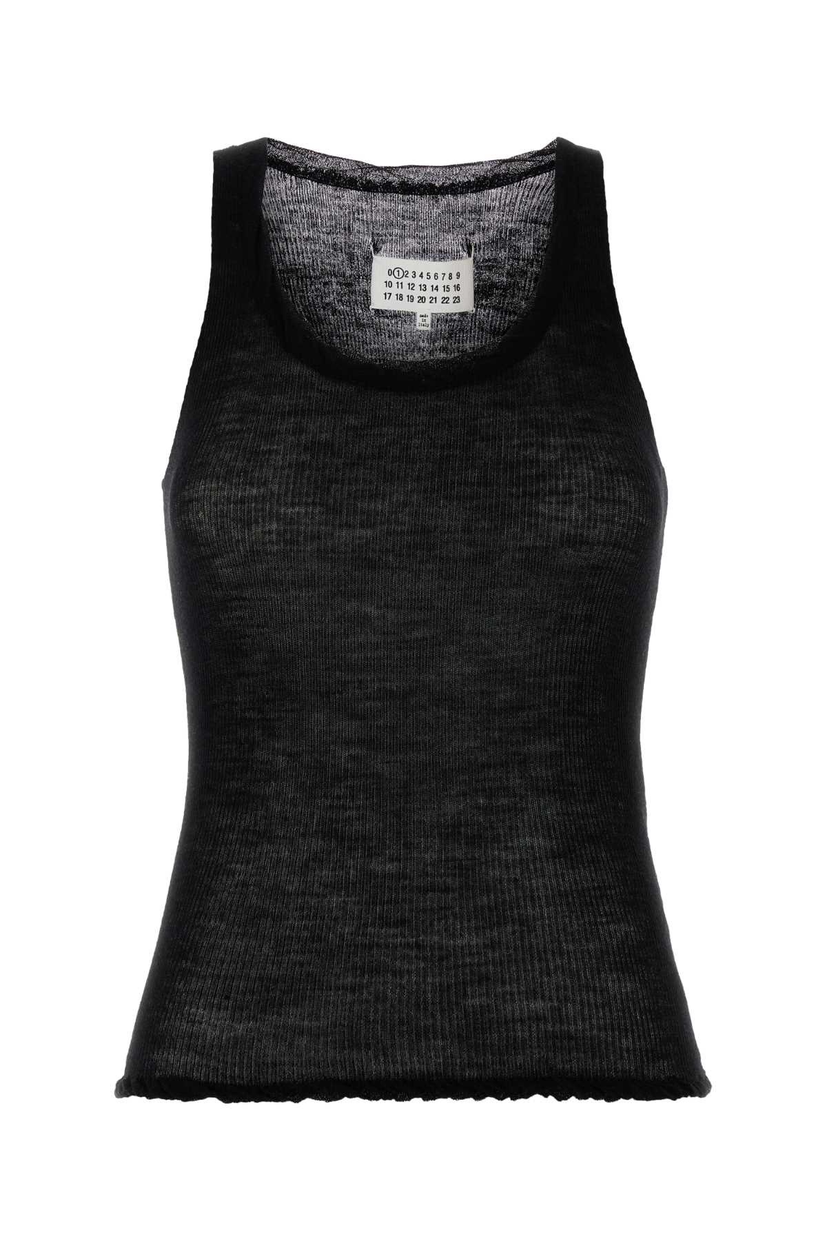 Maison Margiela Finishing Tank Top — Black