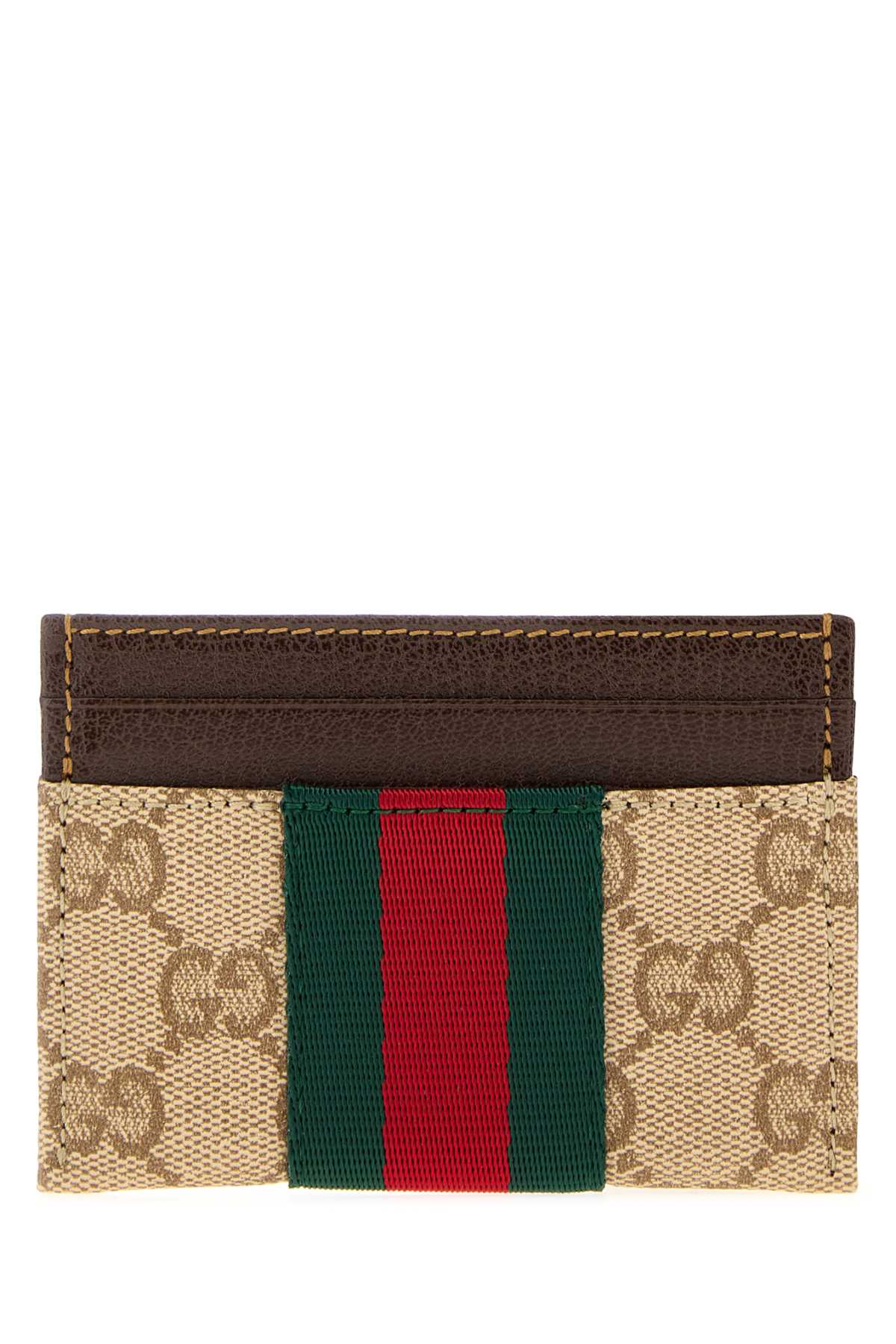 Gucci Case Card Case — Beige