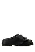 The Attico Mini Robin Mule — Black