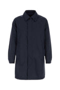 Palto' Silk Coat — Navy