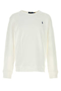 Polo Ralph Lauren Logo-Embroidered Cotton Sweatshirt — White