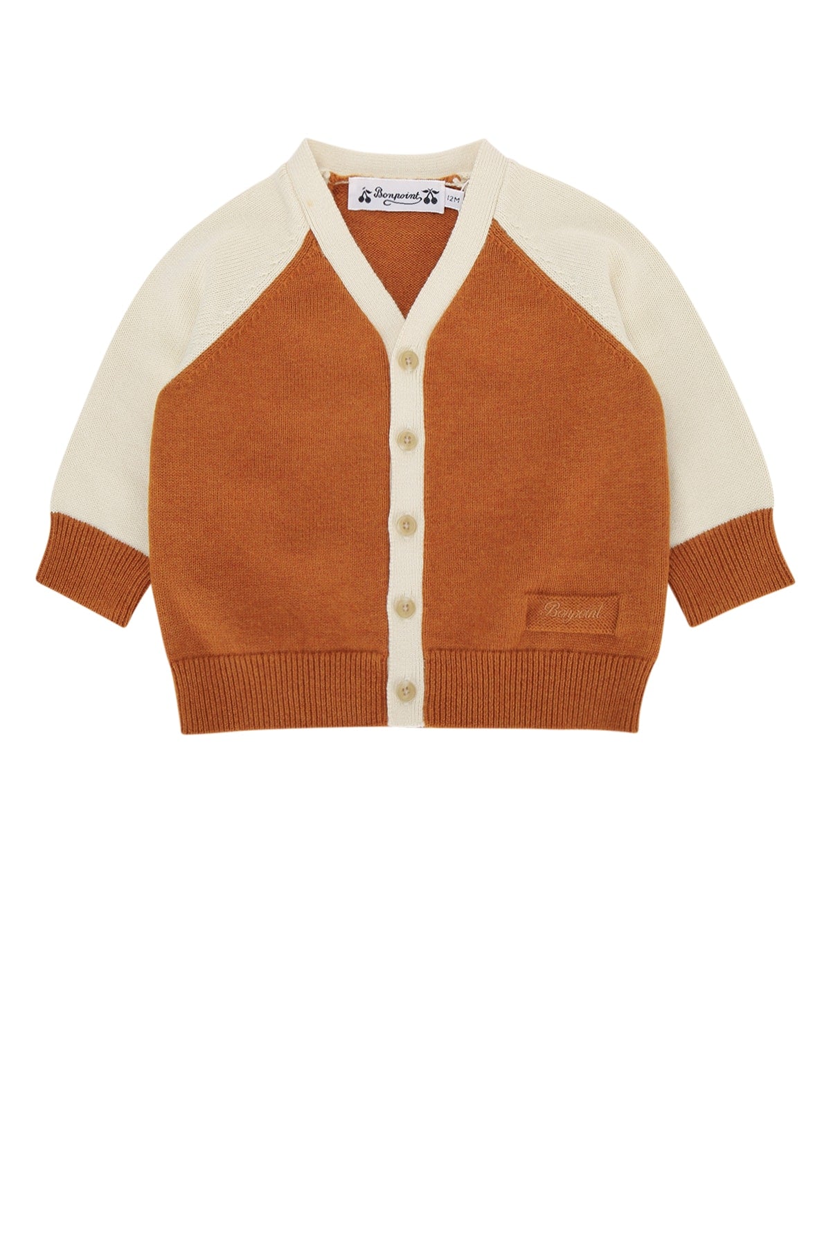 Bonpoint Cardigan — Brown