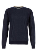 Prada Cashmere-Silk Blend Sweater — Navy