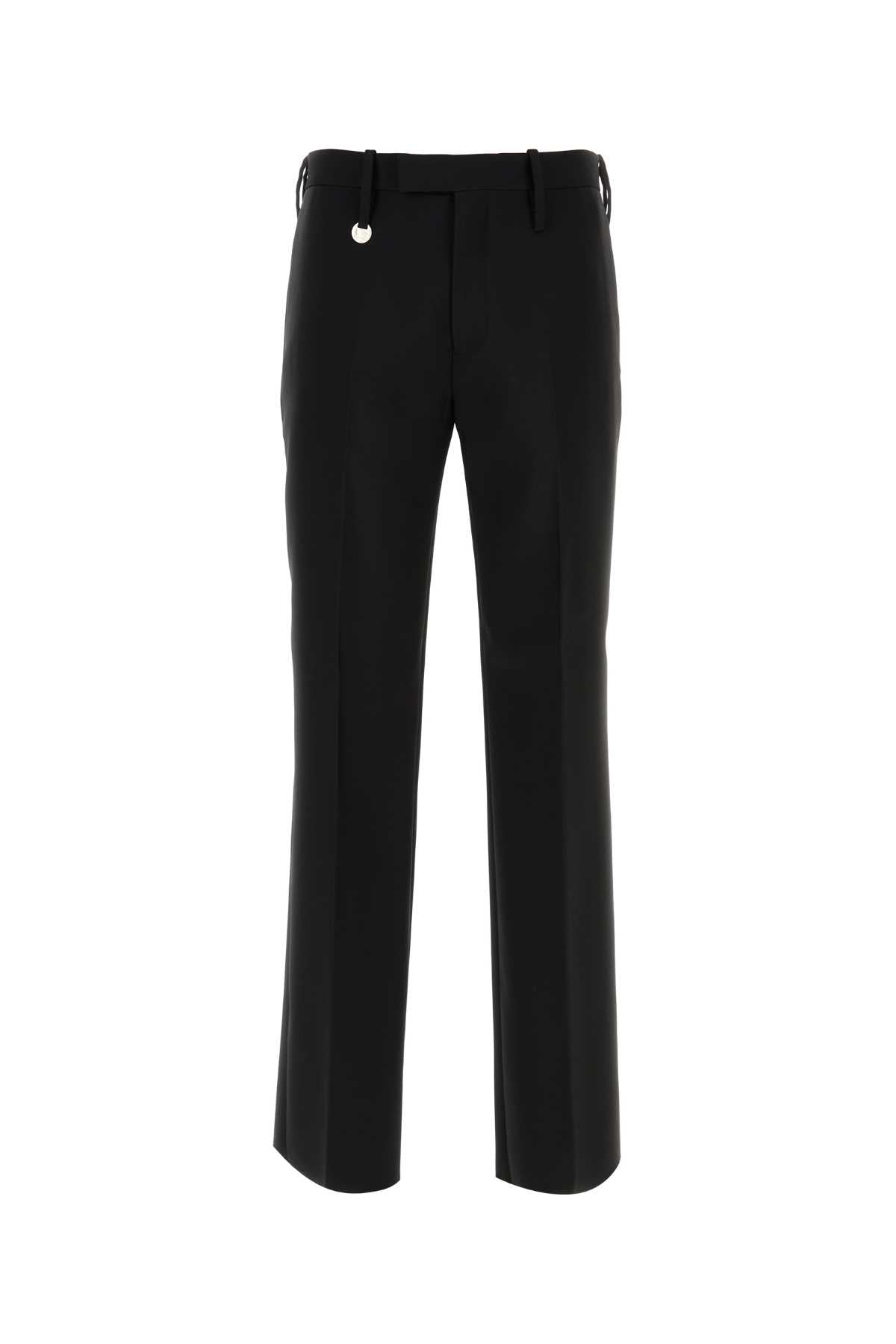Burberry Virgin Wool Trouser — Black