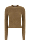 AMI Paris Alpaga Sweater — Camel