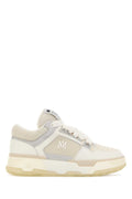 Amiri Mesh and Leather Sneaker — White