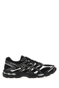 Asics Cushioned Running Design Sneakers — Black