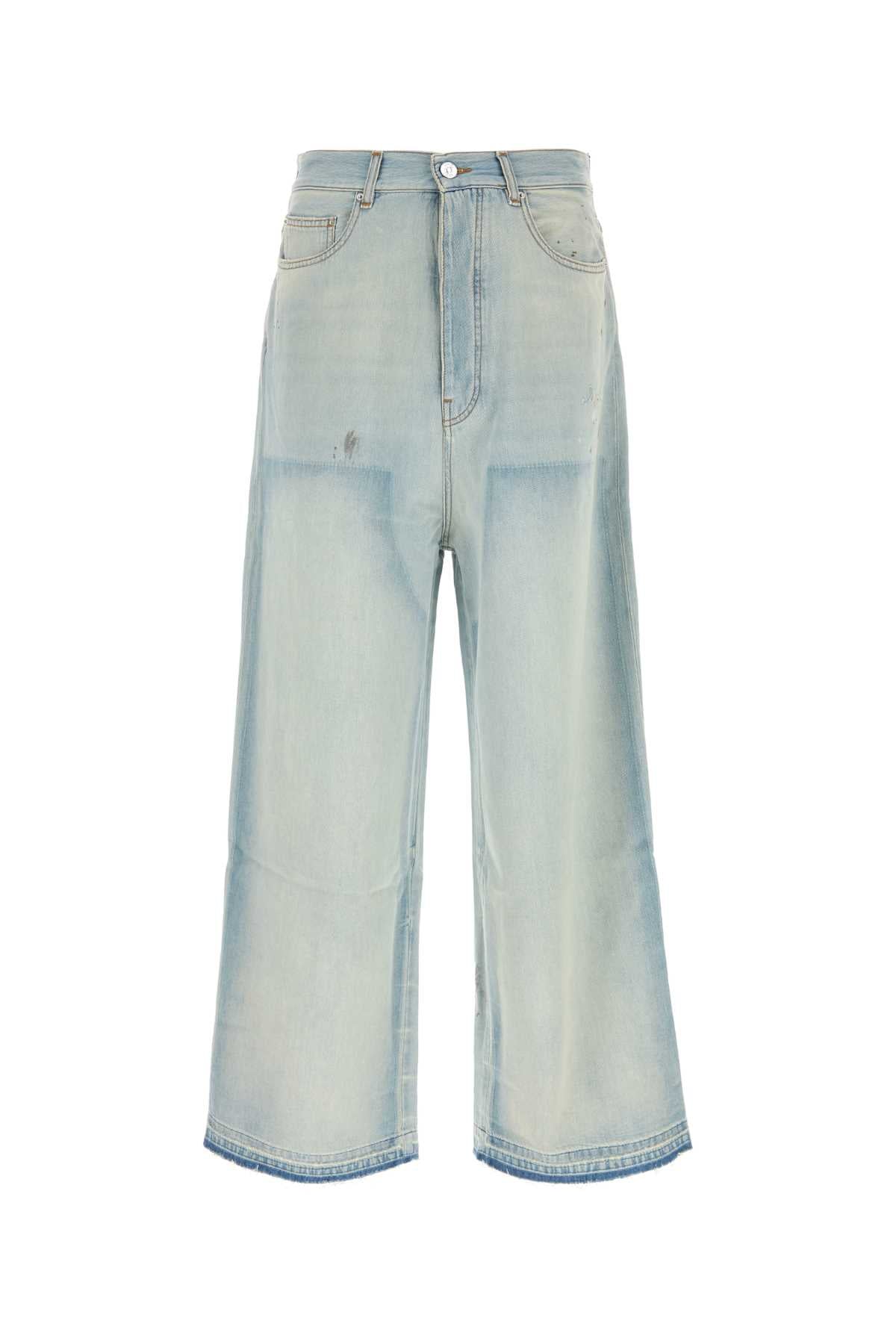 Amiri Bones Baggy Jean Jeans — Blue
