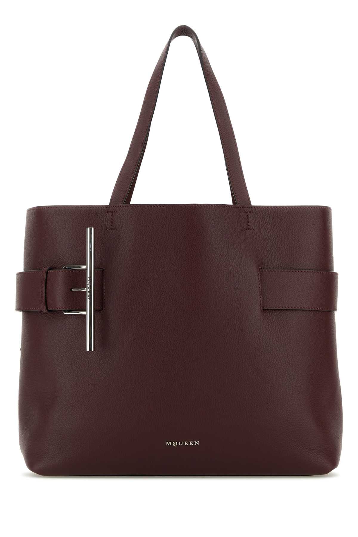 Alexander McQueen Shopper Tote Bag — Purple