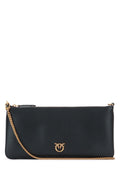 Pinko Flat Clutch — Black