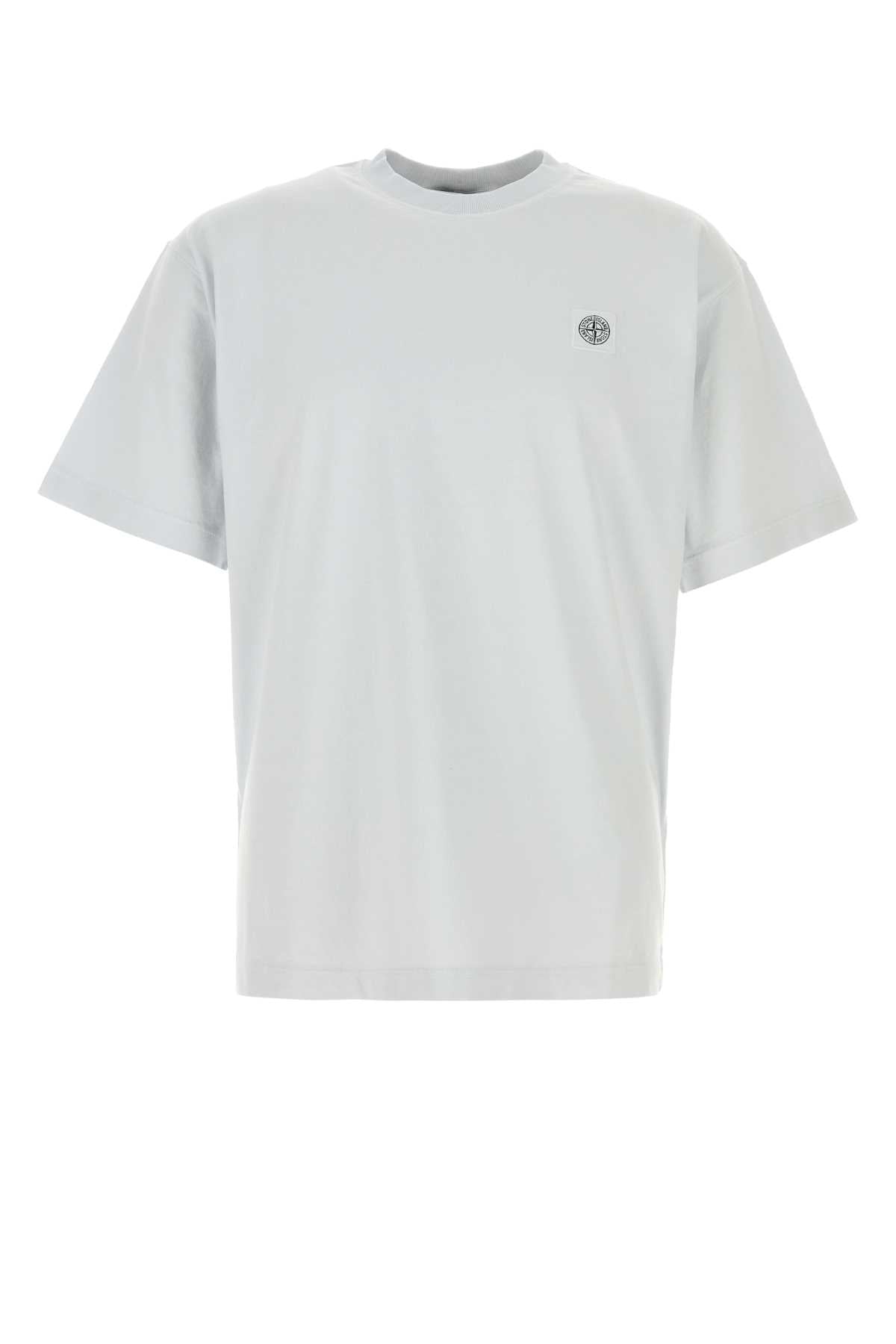 Stone Island Ice Cotton T-Shirt — Blue