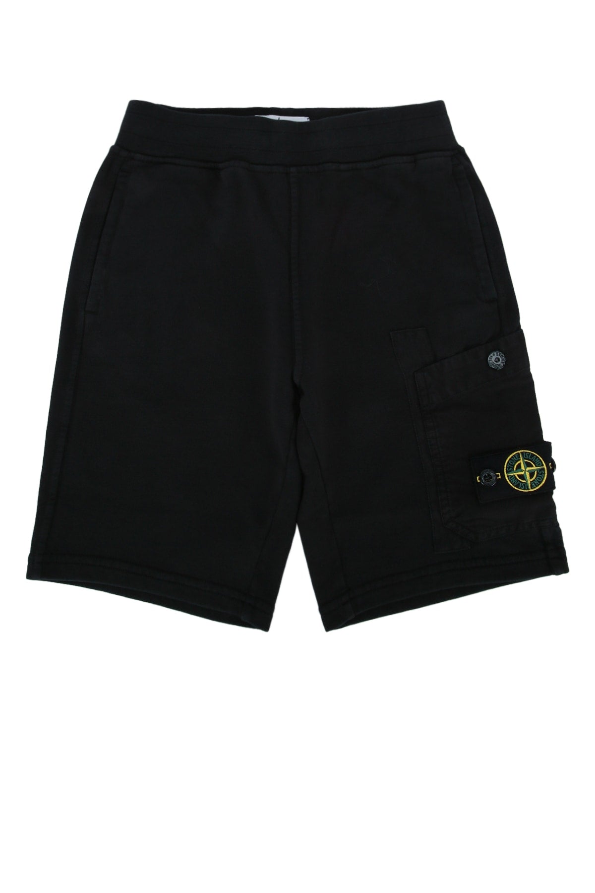 Stone Island Kids Bottoms Shorts — Black