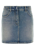 Givenchy Gonne Denim Minifalda — Azul