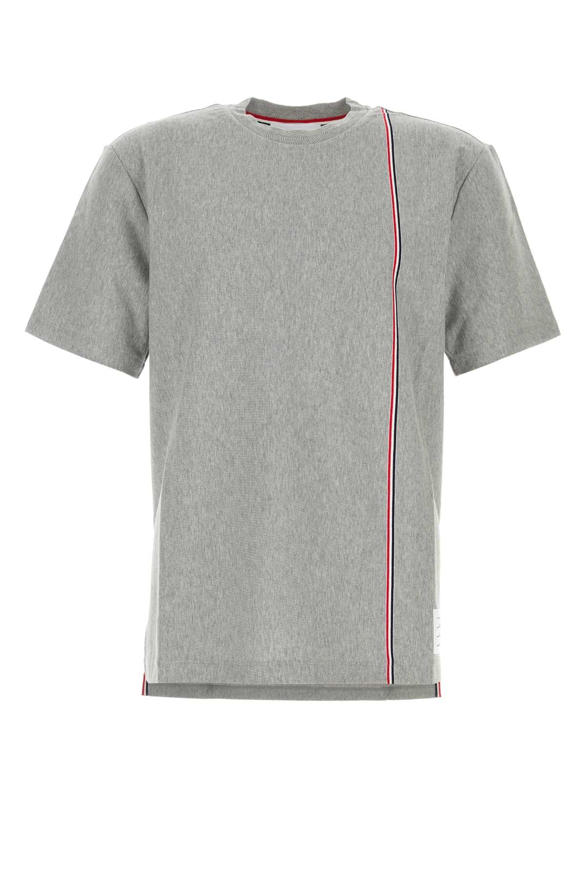 Thom Browne Sleeve T-Shirt — Gray
