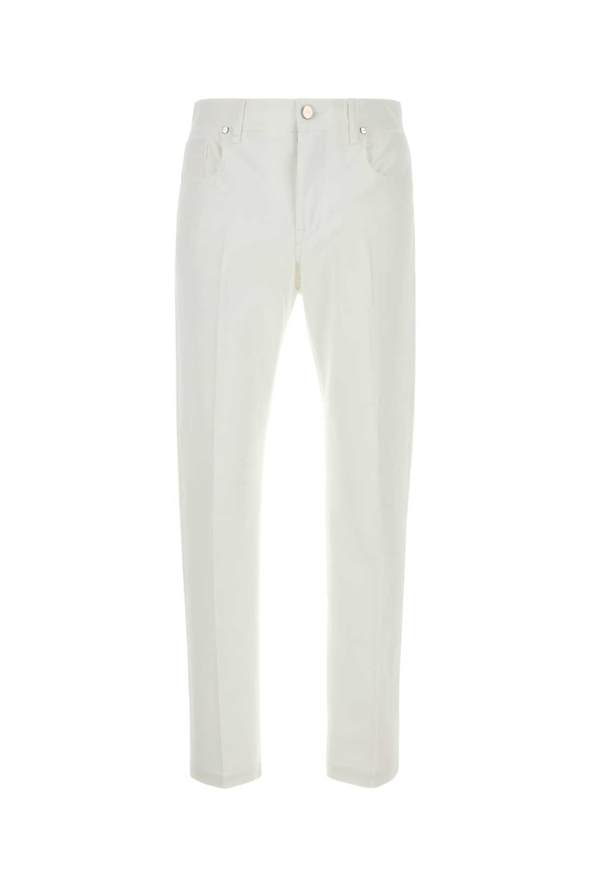 Fendi Selleria Jeans — White