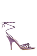 Gianvito Rossi Tacco Sandal — Purple