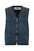 Jil Sander Chaleco Chaleco — Azul