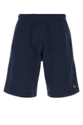 Kenzo Flower Bermuda Shorts — Navy