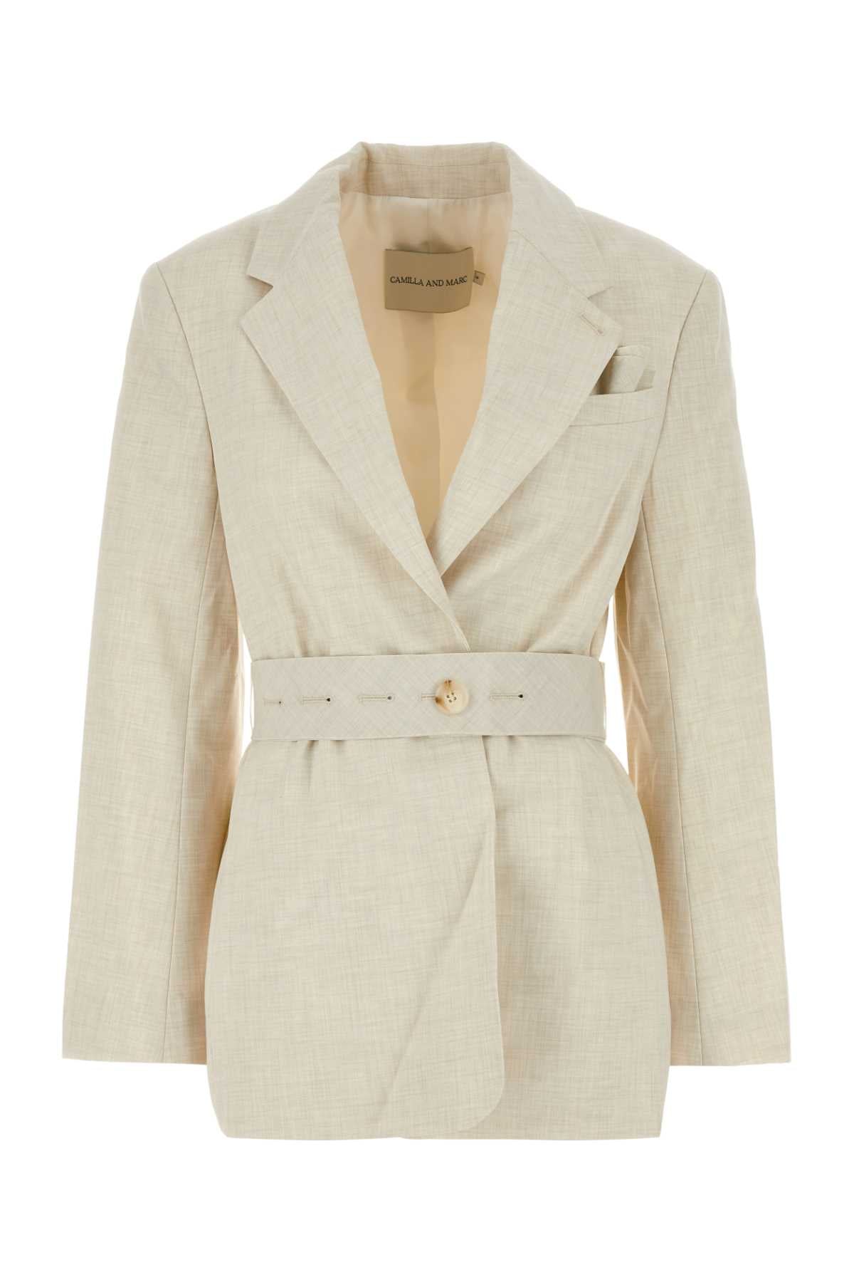 Blazer Floris de Camilla And Marc — Beige