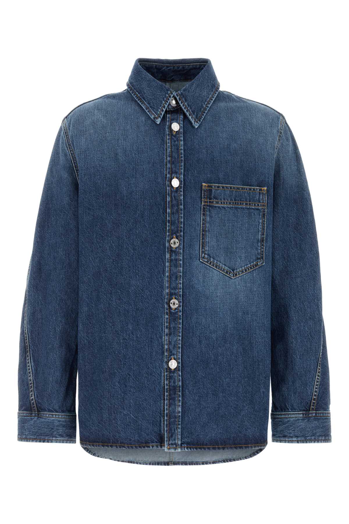 Givenchy Denim Overshirt — Navy