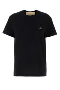 Valentino Garavani Logo-Embroidered Cotton T-Shirt — Black