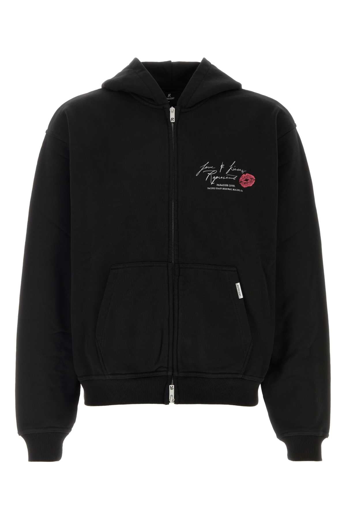 Sudadera Represent Kisses — Negra