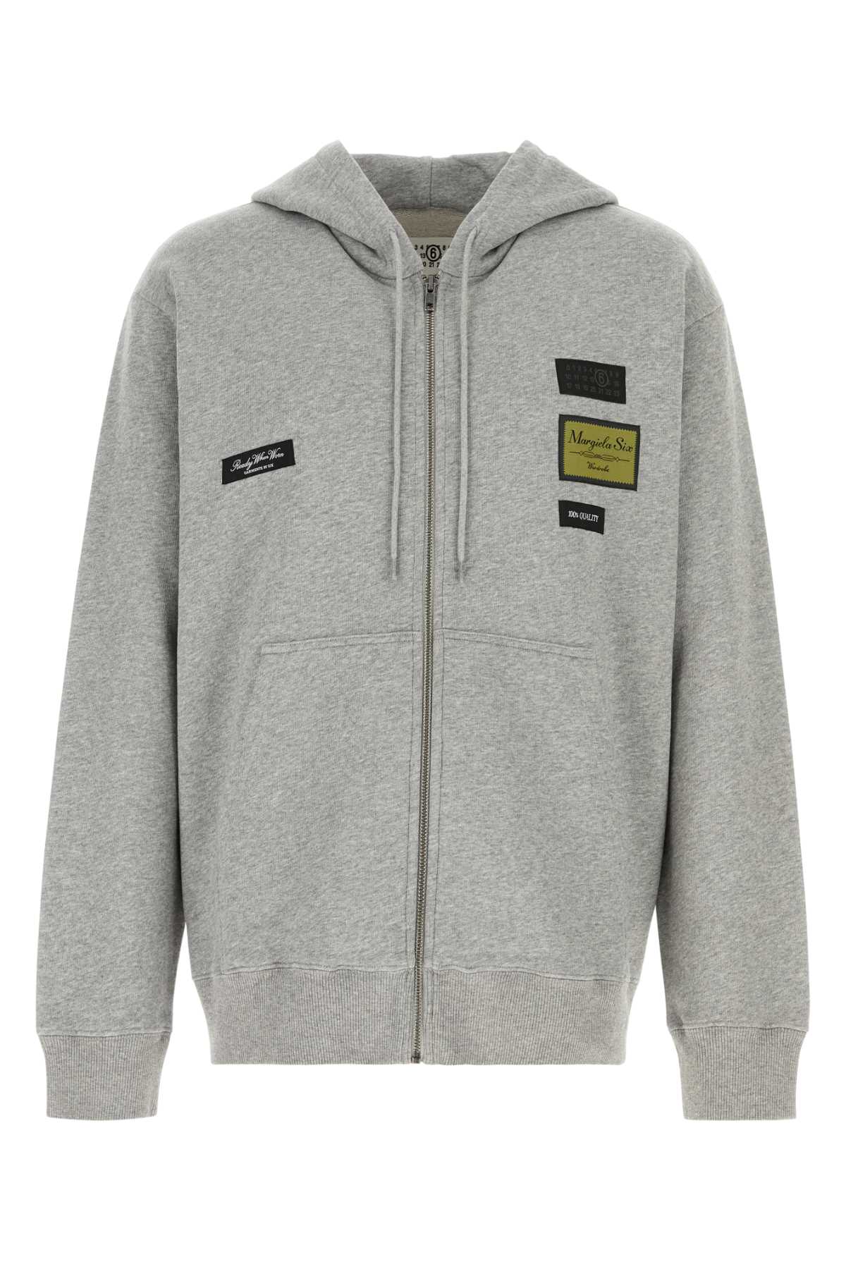 MM6 Maison Margiela Jacket Sweatshirt — Gray