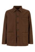 Prada Canvas Jacket — Brown
