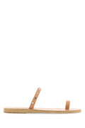 Ancient Greek Audrey Sandal — Beige