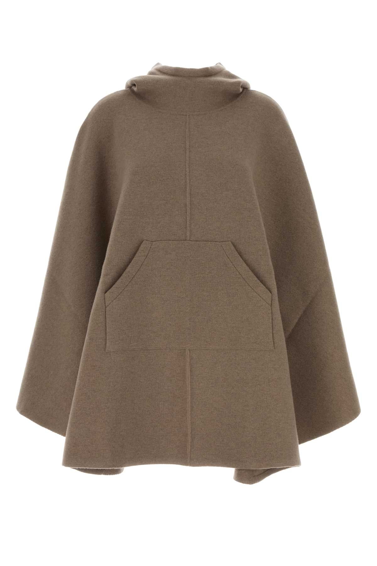 Bottega Veneta Compact Cape — Beige