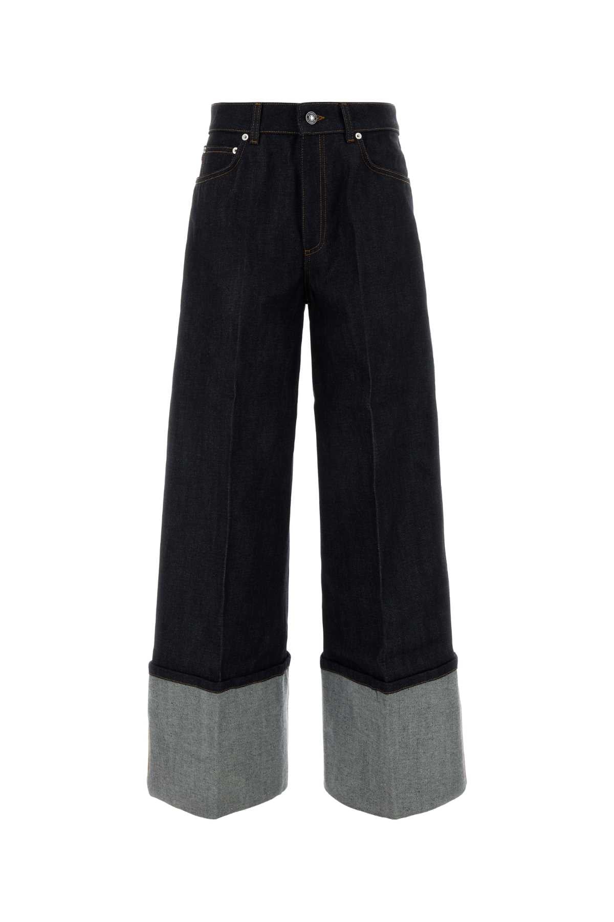 Givenchy Turn Up Jeans — Navy