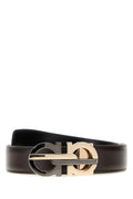 Ferragamo Double Adjus Belt — Brown