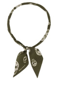 Alexander McQueen Skinny Scarf — Green