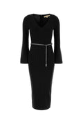 Michael By Michael Kors Bell Dress — Black