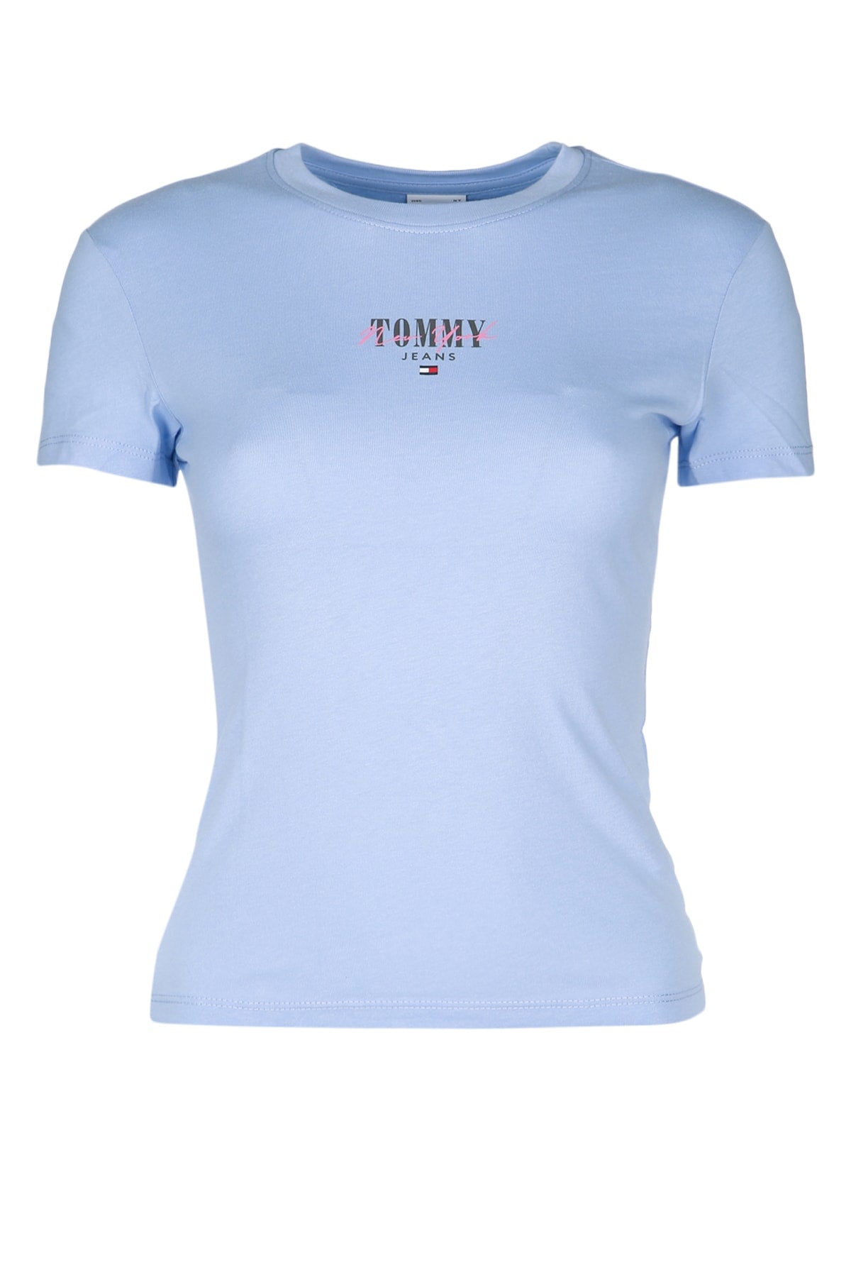 Tommy Hilfiger Jeans Logo-Embroidered T-Shirt — Blue
