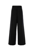 Dries Van Noten Wool Mohair Trousers — Black