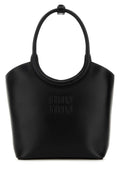 Miu Miu Ivy Shoulder Bag — Black