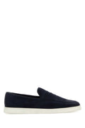 Church'S Suede Loafer — Navy