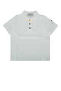 Moncler Jr Polo Polo — White