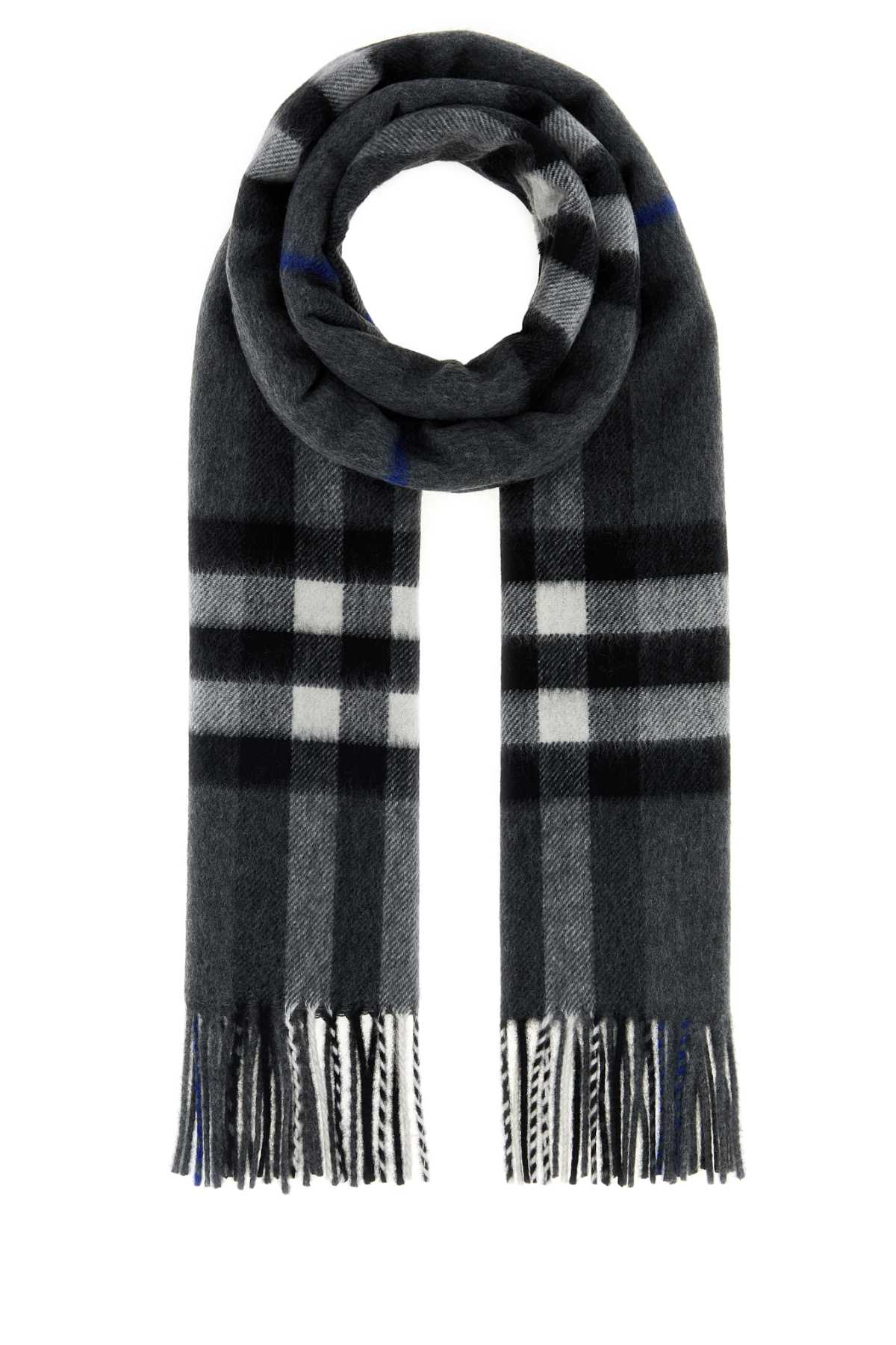 Burberry Giant Scarf — Gray