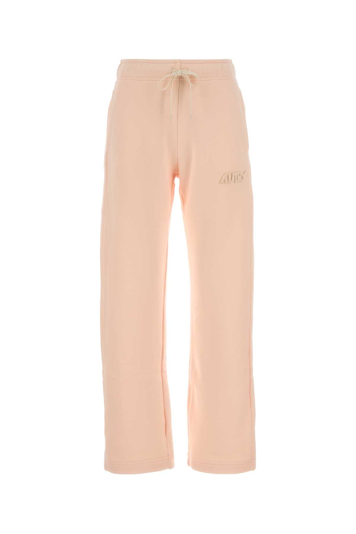 Autry Cotton Joggers — Pink